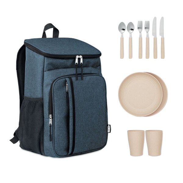 MONTECOOL Eco-Friendly 2-Person Outdoor Picnic Cooler Bag - GiftRetail MO6167