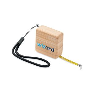 SOKUTEI Eco-Friendly Bamboo Measuring Tape with Wrist Strap
