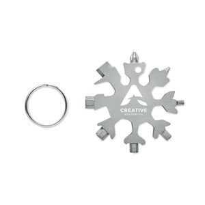FLOQUET 17-in-1 Stainless Steel Snowflake Multi-Tool