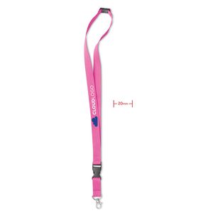 LANY Turvallinen Metallikoukullinen Lanyard 20 mm - GiftRetail MO8595