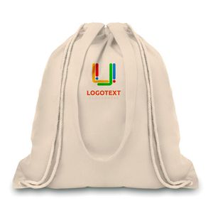 MOIRA Eco-Friendly Canvas Tote with Drawstring Closure