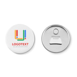 PIN OPENER Magnetic Bottle Opener with Customizable Pin