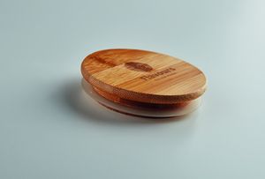 TIRANA LARGE Bambu borosilikaattilasi