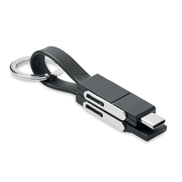 KEY C Avaimenperä 4-in-1 -kaapelilla - GiftRetail MO6820
