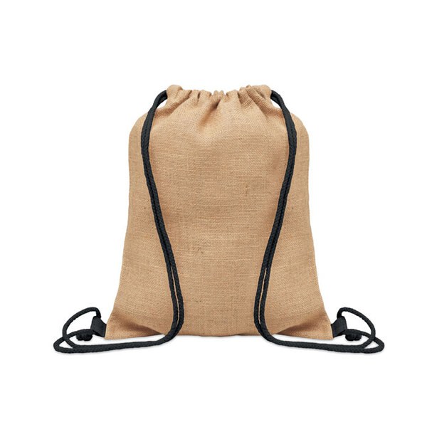 FUKURO Juuttinen kiristysnauha pussi - GiftRetail MO2190
