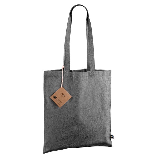 Goya 53519 - Fairtrade Pitkäkahvainen Kierrätyspuuvillakassi GRS Todistus DUNE