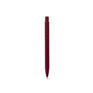 Recycled aluminium (100% rAL) ballpoint pen with rubber finish - Egotier 91944