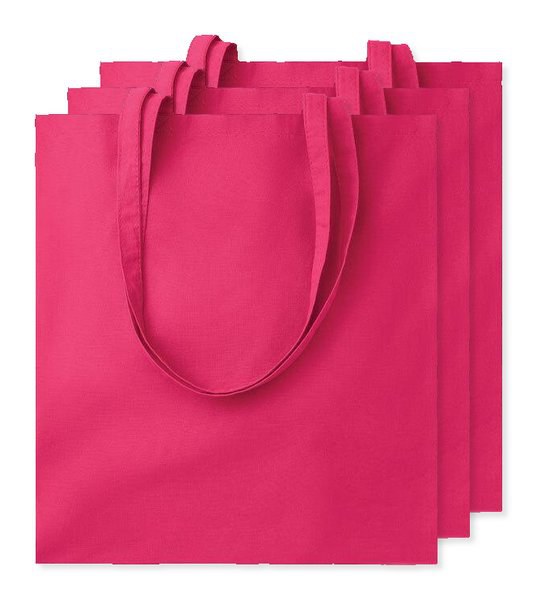 Paketti 30 kpl GiftRetail MO9268 - COTTONEL COLOUR + Puuvilla ostoskassi