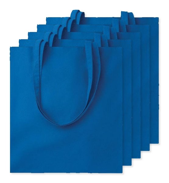 Paketti 50 kpl GiftRetail MO9268 - COTTONEL COLOUR + Puuvilla ostoskassi