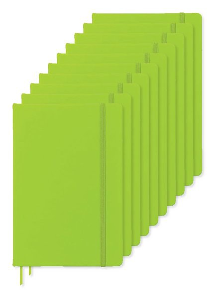 Paketti 10 kpl GiftRetail AR1804 - ARCONOT Tyylikäs A5 Muistikirja 96 Lehteä