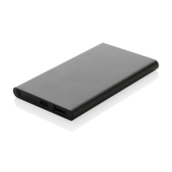 XD Collection P322.42 - 4000mAh virtapankki USB-C:llä RCS muovista/alumiinista