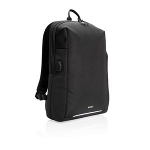 Swiss Peak P763.16 - Swiss Peak AWARE™ RFID and USB A laptop backpack