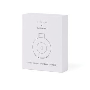 Vinga V30801 - VINGA Baltimore RCS 2-in-1 langaton 15W -matkalaturi