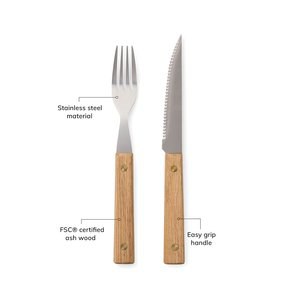 Vinga V42200 - VINGA Paso 8 pcs bbq cutlery set