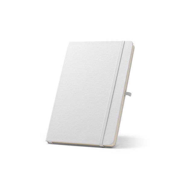 A5 notebook in recycled polyester (100% rPET) with lined pages - Egotier 93297