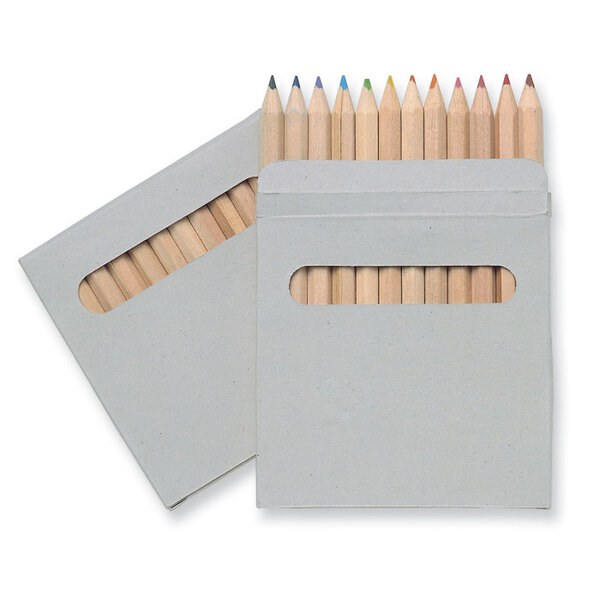 ARCOLOR Luonnollinen 12 Värikynän Setti Kartonkipakkauksessa - GiftRetail IT1047