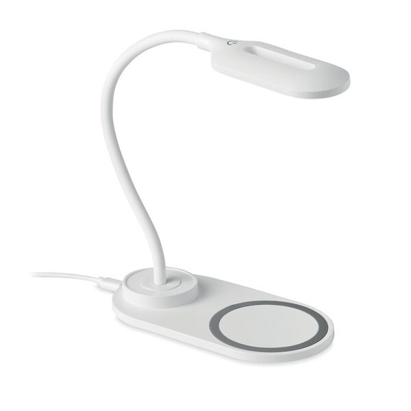 SATURN 10W Wireless Charger & LED Desktop Light - GiftRetail MO6349