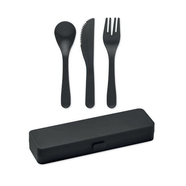 RIGATA PP-ruokailuvälinesarja - GiftRetail MO6661