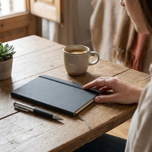 ELEGANOTE Kierrätysnahasta valmistettu muist - GiftRetail MO2195