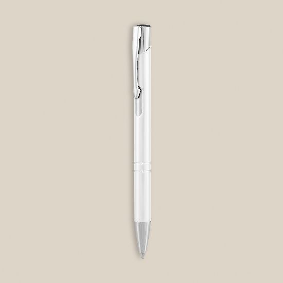 Goya 29077RE - Recycled Aluminum Pen with Metallic Rings STRIPE