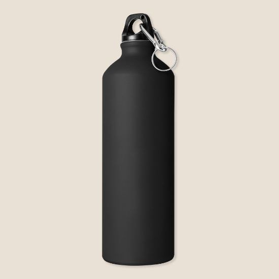 Goya 33545 - 750 ml alumiinipullo, matta, ruuvikorkki, karbiinihaka MATT