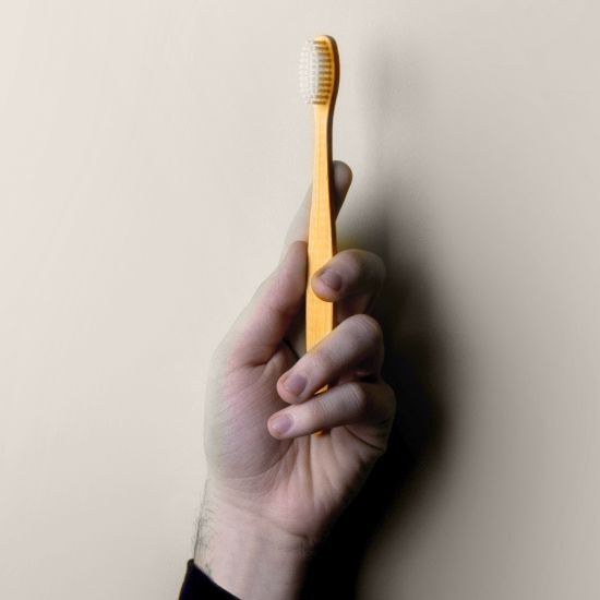 Goya 39010 - Bamboo Toothbrush with Kraft Box & Cap HABITAT