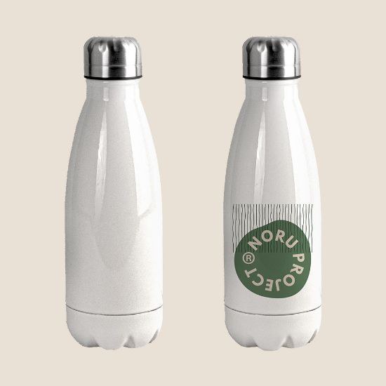 Ruostumattomasta teräksestä 304 valmistettu pullo, 500 ml SODITA