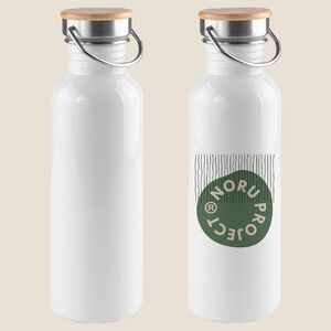 Goya 50049SUB - 750ml Stainless Steel Bottle with Bamboo Cap ML