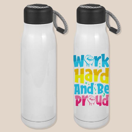 550 ml Double Wall Bottle with Handle UP