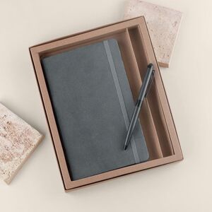 Goya 53588 - Elegant Notebook Set with Metallic Pen TWILIGHT