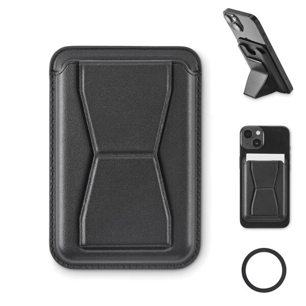 LEAMAG Magnetic PU cardholder - GiftRetail MO2654