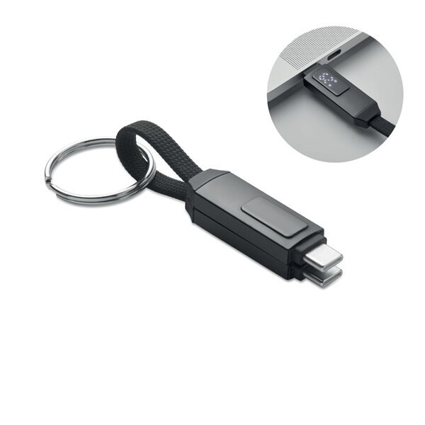 KEYSTO 60W latauskaapeli avaimenperä