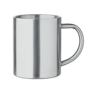 UTIL Recycled stainless steel mug - GiftRetail MO2621