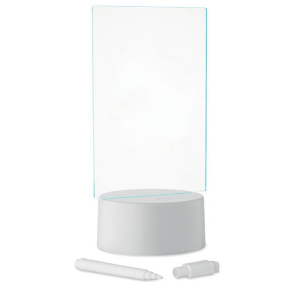 LEDMEMO Valaistu LED-muistitaulu - GiftRetail MO2919
