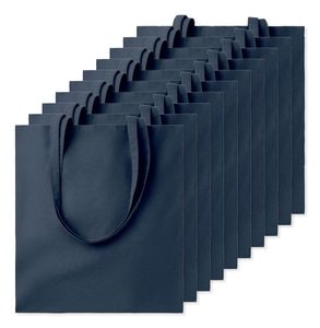 Paketti 10 kpl GiftRetail MO9268 - COTTONEL COLOUR + Puuvilla ostoskassi