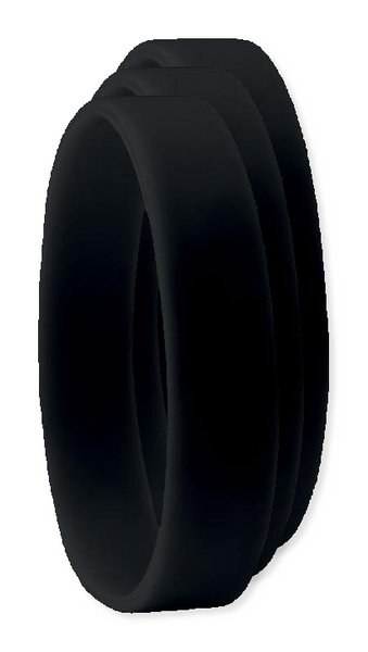 Paketti 3 kpl GiftRetail MO8913 - EVENT Silikoni ranneke