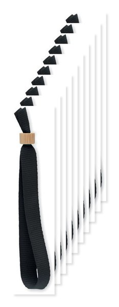Paketti 100 kpl GiftRetail MO6706 - FIESTA RPET polyester wristband