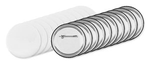 Paketti 10 kpl GiftRetail MO9330 - PIN Painettu malli rintanappi
