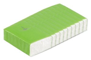 Paketti 10 kpl GiftRetail MO8649 - SNEEZIE Tyylikkäät Moniväriset Taskuliinat