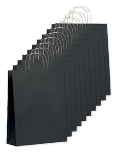 Paketti 100 kpl GiftRetail MO6174 - PAPER TONE L Suuri paperikassi