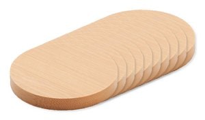 Paketti 10 kpl GiftRetail MO9926 - DAKAI Bambu pullonavaaja