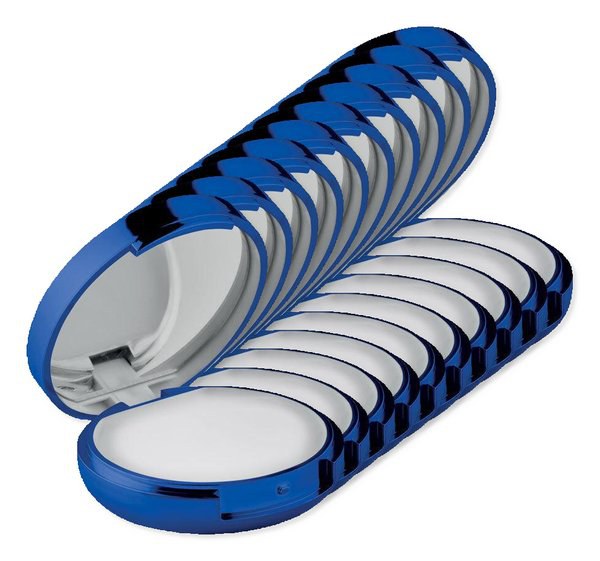 Paketti 10 kpl GiftRetail MO9374 - DUO MIRROR Huulirasva