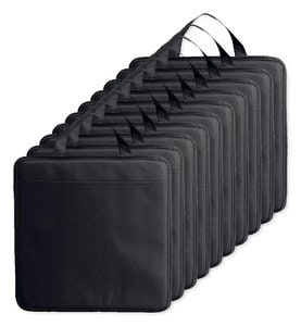 Paketti 10 kpl GiftRetail MO8272 - ENJOW Mukava Nonwoven Stadionityyny Taskulla