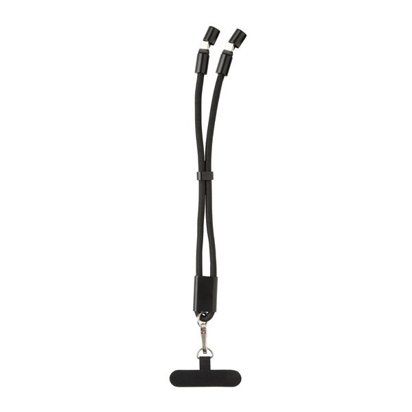 XD Collection P302.57 - LoopAmp RCS RPET adjustable phone wrist strap 60W cable