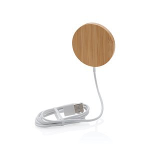 XD Collection P302.63 - 10W bamboo magnetic wireless charger