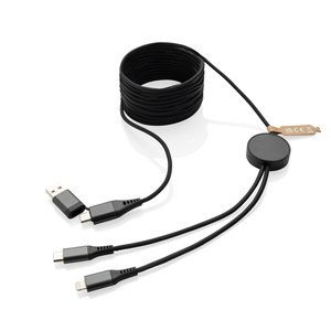XD Xclusive P302.64 - Terra RCS recycled PET 3 meter  4-in-1 cable