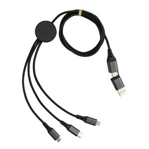 XD Xclusive P302.68 - Terra 60W RCS recycled aluminium 120cm 6-in-1 cable