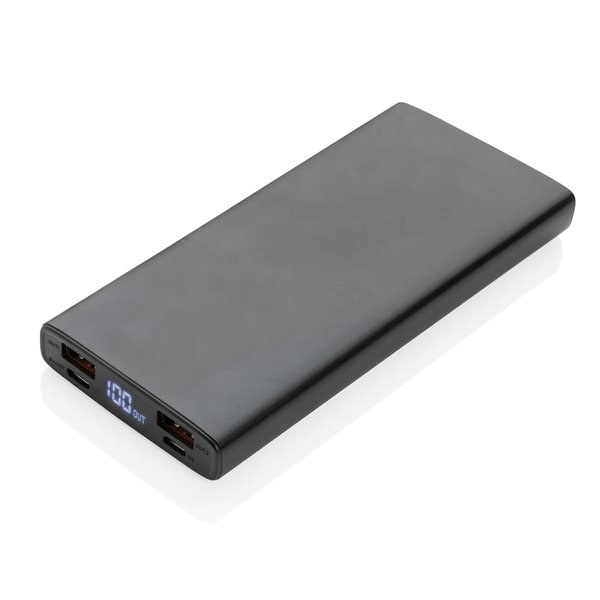 Alumiininen 18W 10000mAh PD varavirtalähde