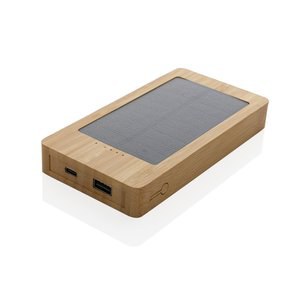 XD Collection P322.39 - Sunwick 10.000 mAh bambuinen aurinkovoimapankki