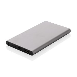 XD Collection P322.42 - RCS recycled plastic/aluminium 4000mah powerbank with type C